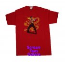 Bruce Lee Eternal Dragon Red T-shirt Size Medium