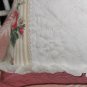 Decorative Handcrafted Cottage Style Pillow, Schoolhouse Quilt Design