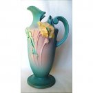 Roseville Pottery Poppy Aqua Ewer 876-10, made in early 1930's