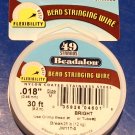 Beadalon 49 strand .018 30 foot spool 1 ea.