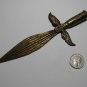 Antique WWI or WWII brass letter opener
