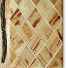 Leaf Photo Album from Bali-Beige Tribal #33-Large Size