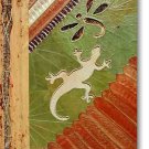 Leaf Photo Album from Bali-Gecko #82-Large Size