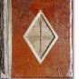 Leaf Photo Album from Bali- Brown Cross #22-Large Size
