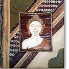Leaf Photo Album from Bali-Buddha #108-Large Size