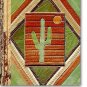Leaf Notebook Journal Hand Crafted Bali Saguaro Cactus Sun Natural New!