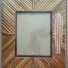NEW Bamboo Photo Frame with Wood Surfboard Bali Holds 8x10 inches Photo Hawaii
