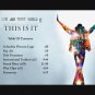Michael Jackson This is it movie PRESS KIT promo DVD behind scenes interviews unreleased