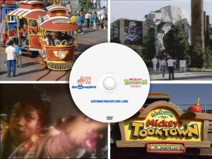 MIckey's Toontown Disneyland + Walt Disney World PRESS KIT DVD 1993