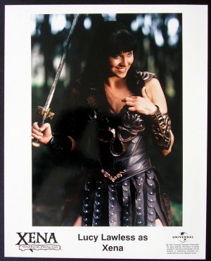 Lucy Lawless Xena - PRESS PHOTO authentic original