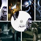 AVP Alien vs Predator PRESS Kit, Digital PRESS Photos & Poster - 5 CDs, rare Lance Henriksen