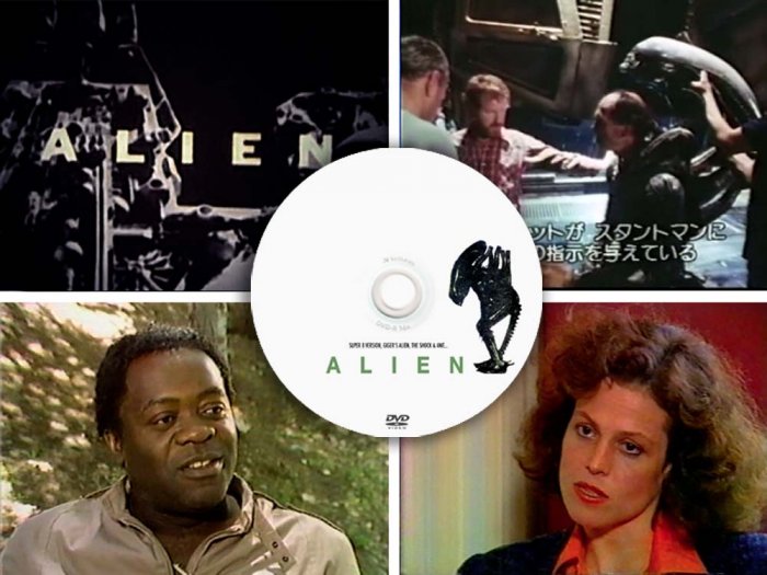 ALIEN rare DOCUMENTARY & PROMO DVD vintage SUPER 8 mm