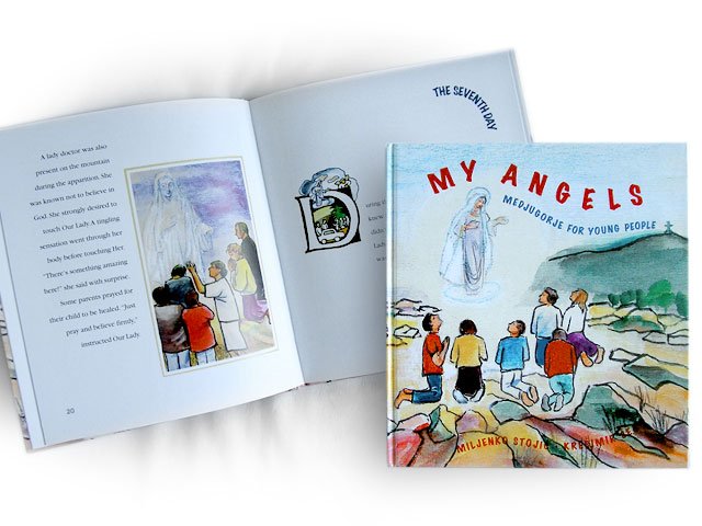 My Angels Children Kids MEDJUGORJE hardcover book Meine Engel Kinder BÃ�CHE