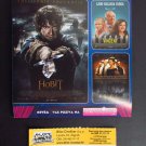Croatian movie PROGRAM + TICKET stub promo The Hobbit The Battle of the Five Armies