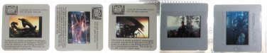 5 PRESS 35mm slides transparencies Alien 1979 Aliens 1986 Sigourney Weaver collectible promo