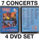 4 DVD set Thompson Twins - 7 Live concert videos UK US Japan Germany MTV Ball Tom Bailey
