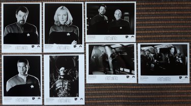 11 Press photos 8x10 Star Trek First Contact & Generations Stewart Frakes Spiner Burton McFadden