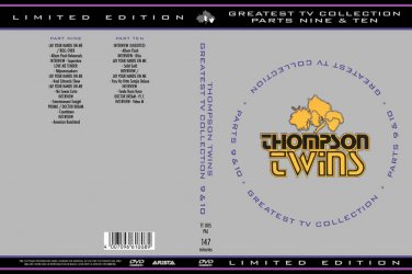 NEW Thompson Twins video - Greatest TV Collection 9 & 10 - 2 DVD set promos interviews live