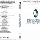 4 DVDs Part 2 - Star Trek The Experience Borg invasion promo collectible rare Las Vegas