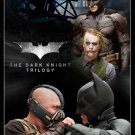 Batman Begins, Dark Knight, Rises - 4 DVD set PRESS KIT & TV PROMOS Bale, Heath Ledger, Nolan
