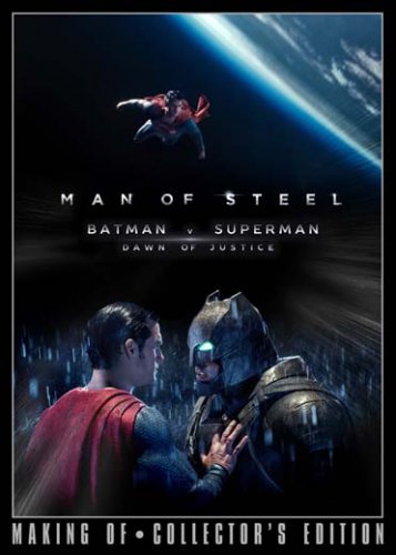 2 DVD rare TV promo Press kit Man of Steel & Batman v Superman RARE collectible Henry Cavill