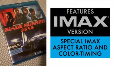 Blade Runner 2049 IMAX version Blu-ray recordable