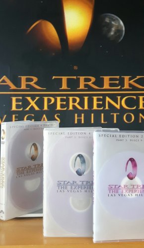 NEW 11 DVD set - Star Trek The Experience & Borg invasion promo collectible rare exclusive