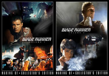 8 DVD set - unreleased TV promos Blade Runner documentaries collectible video Harrison Ford