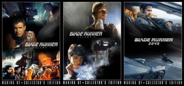 11 DVD set - unreleased TV promos collectible Blade Runner & BR 2049 Harrison Ford