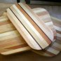 Handcrafted Oblong Hardwood Cutting Board