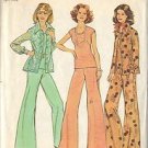 SIMPLICITY 6668 PTRN 1974 SIZE 14 1/2 & 16 1/2 MISSES' SHIRT JACKET, PANTS, TOP SIMPLICITY 6668 PTRN 1974 SIZE 14 1/2 & 16 1/2 MISSES' SHIRT JACKET, PANTS, TOP