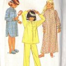 SIMPLICITY 6659 SM SZ 7 PATTERN dated 1984, NIGHTGOWN,2 LENGTHS, PAJAMAS