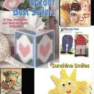 PLASTIC CANVAS BAZAAR BEST SELLERS 15 PROJECTS DATED 1992