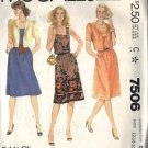 McCall's Pattern 7506 size 12 dated 1981 Misses’ Dress and Jacket