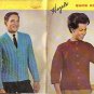 HAZEL'S QUICK KNITS BOOK 6 FOR MEN AND WOMEN'S SWEATERS DATED 1968