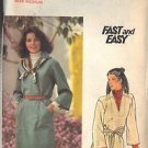 BUTTERICK PATTERN 5561 SZ MEDIUM 12-14 MISSES' DRESS AND TOP UNCUT