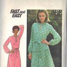BUTTERICK PATTERN 5297 SZ 14 MISSES' DRESS, TOP AND SKIRT