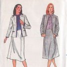 BUTTERICK PATTERN 3013 SIZE 12 MISSES' JACKET AND SKIRT UNCUT