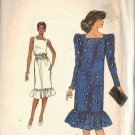VOGUE 8261 PATTERN MISSES' SZ 6/8/10 DRESS w/FLOUNCED BOTTOM TWO VERSIONS UNCUT VOGUE 8261 PATTERN MISSES' SZ 6/8/10 DRESS w/FLOUNCED BOTTOM TWO VERSIONS UNCUT