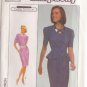 SIMPLICITY PATTERN 9090 SIZES 8, 10, 12 MISSES' DRESS IN TWO VARIATIONS UNCUT