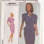 SIMPLICITY PATTERN 9090 SIZES 8, 10, 12 MISSES' DRESS IN TWO VARIATIONS UNCUT