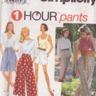 SIMPLICITY PATTERN 9038 SIZES XS/S/M MISSES' SET OF PANTS OR SHORTS UNCUT