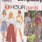 SIMPLICITY PATTERN 9038 SIZES XS/S/M MISSES' SET OF PANTS OR SHORTS UNCUT