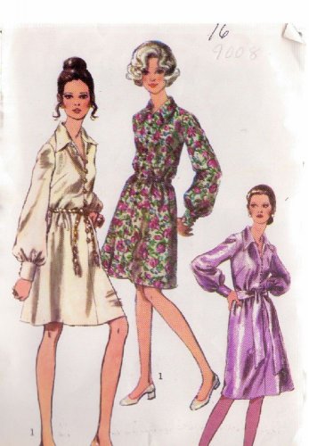 SIMPLICITY PATTERN 9008 SIZE 16 MISSES&acirc;�� DRESS IN 2 VARIATIONS