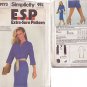 SIMPLICITY PATTERN 8973 SIZE 10 MISSES' DRESS