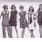SIMPLICITY PATTERN 8855 SIZE 12 MISSES' MATERNITY PANTS, DRESS OR TUNIC