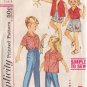 SIMPLICITY PATTERN 3944 CHILD'S SIZE 3 SHIRT, BOXER SHORTS, PANTS TWINS SETS