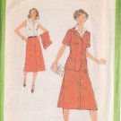 SIMPLICITY PATTERN  8927 SIZE 14 MISSES' DRESS & UNLINED JACKET UNCUT