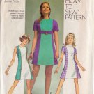 SIMPLICITY PATTERN  8922 SIZE 9JP MISSES' OR JUNIORS' MINI DRESS