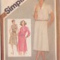 SIMPLICITY 9865 SIZE 14 PATTERN MISSES' PULLOVER DRESS IN 3 VARIATIONS